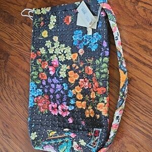 Johnny Was Ellina Edley Hand Quilted Blanket Bag Multicolor NWT